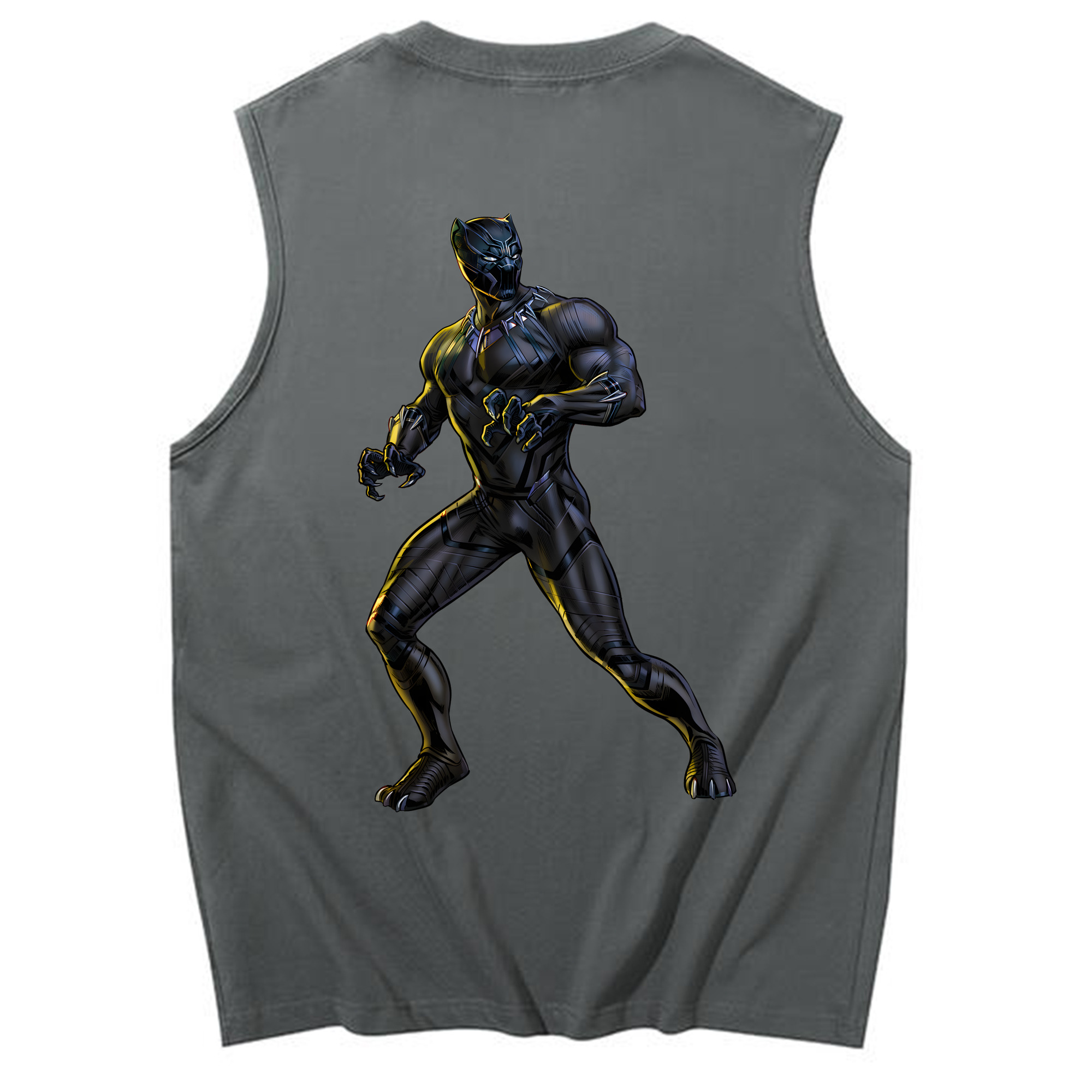 （画像用） アベンジャーズ The Avengers コットン100％タンクトップ（背面プリント）
